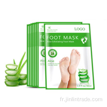 Chaussettes de masque de pied exfoliant Pédicure Foot Soins